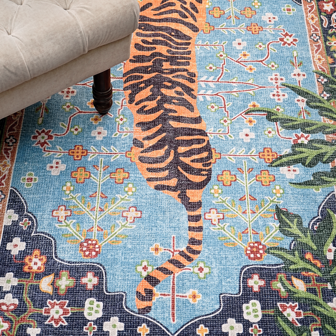 Imperial Tiger Chenille Area Rug