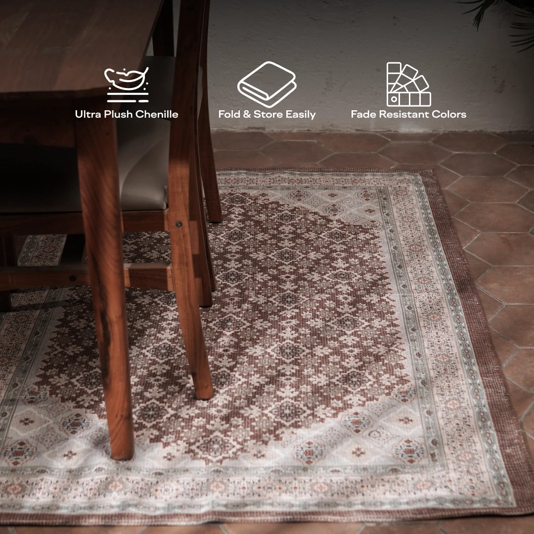 Amber Mosaic Area Rug