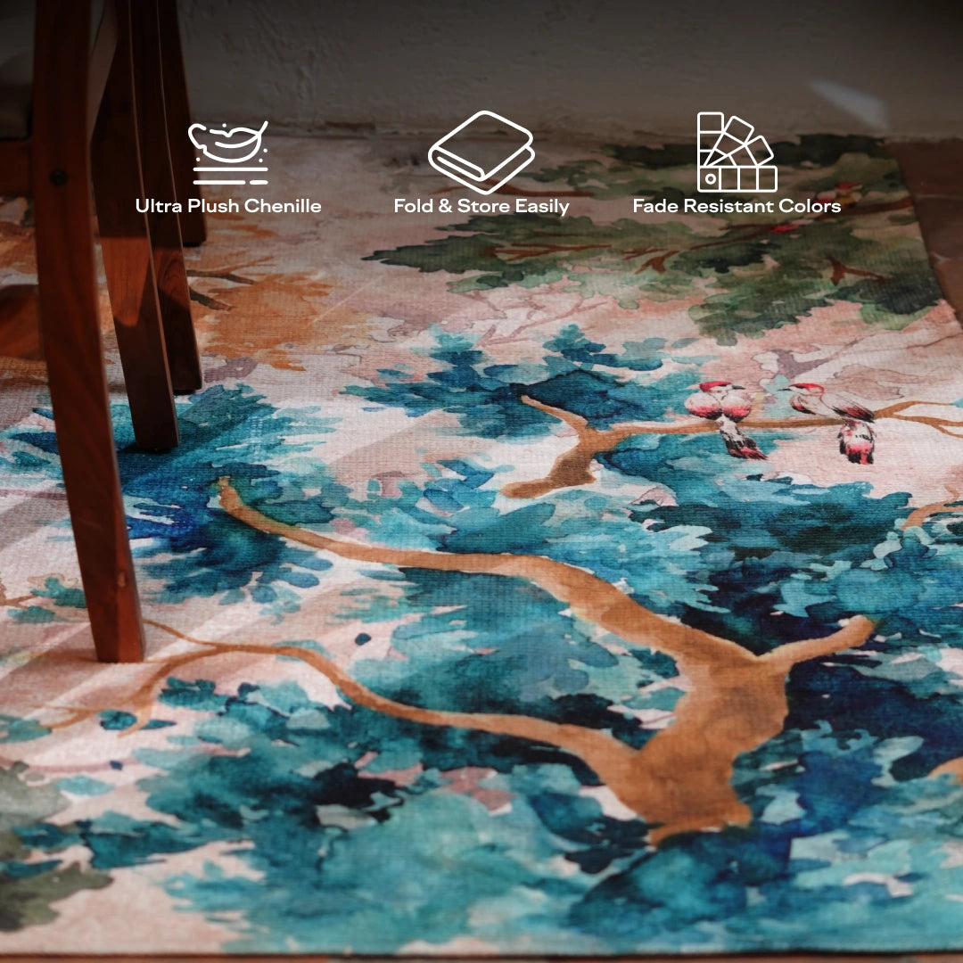 Judarn Forest Area Rug