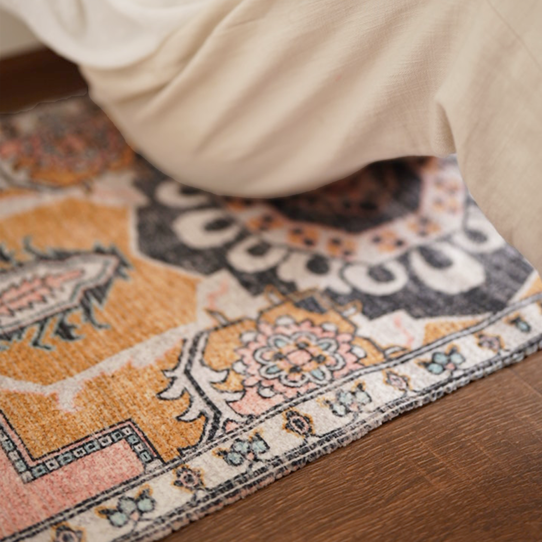Regal Rose Gold Bedside Runner
