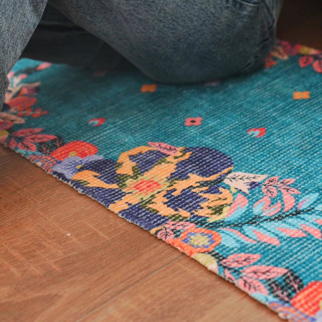 Heritage Floral Bedside Runner