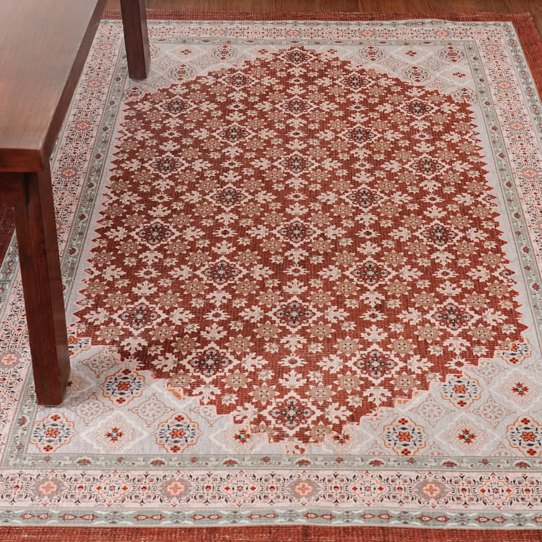 Amber Mosaic Area Rug