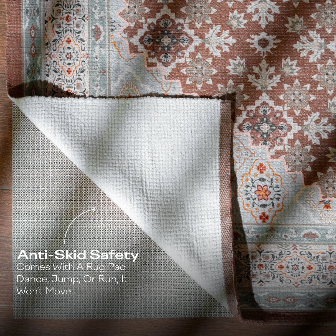 Amber Mosaic Area Rug