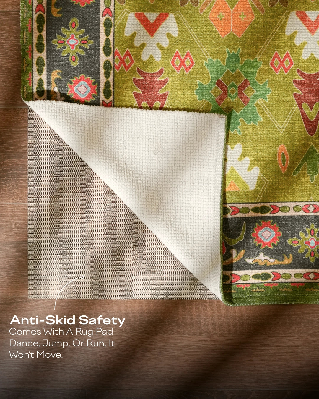 Leher Ancestral Moss Rug