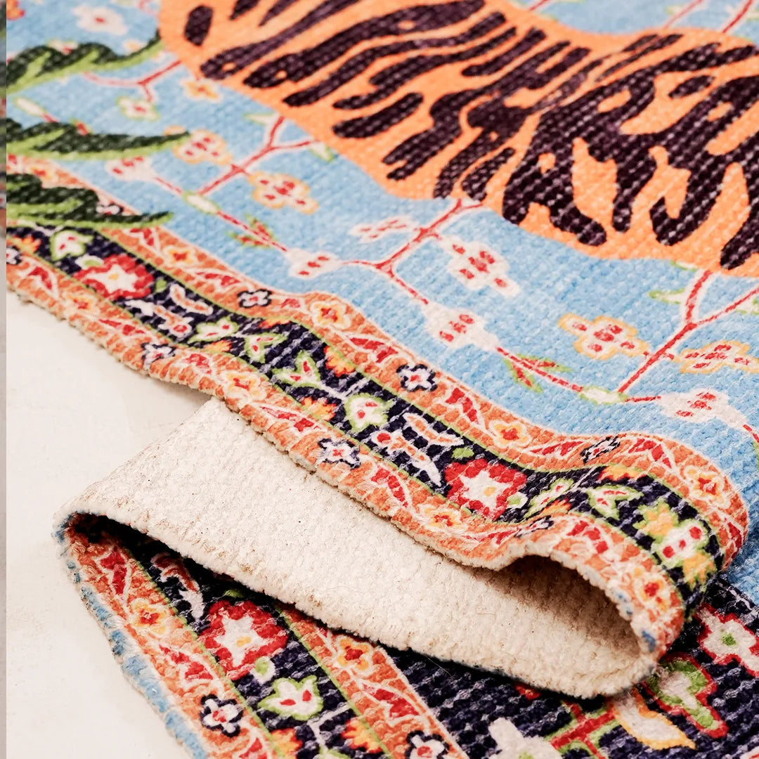 Imperial Tiger Chenille Table Runner