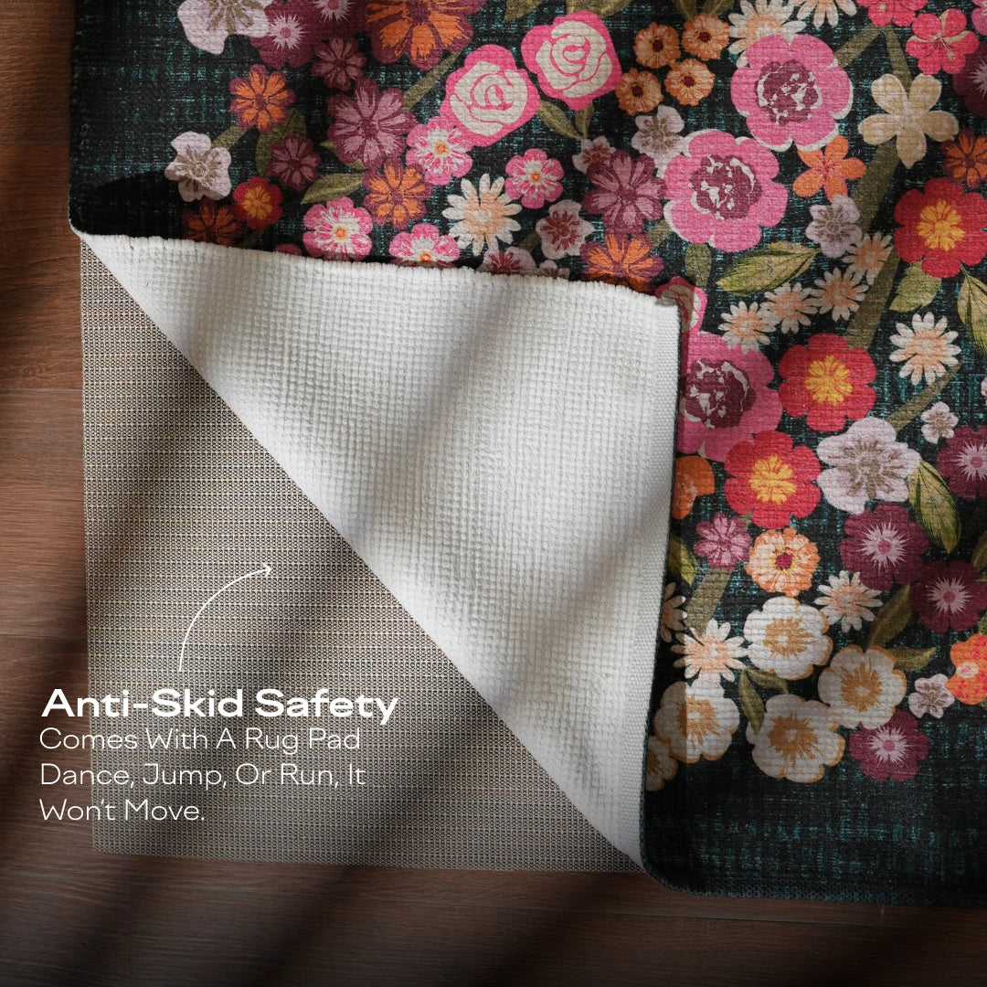 Midnight Spring Area Rug