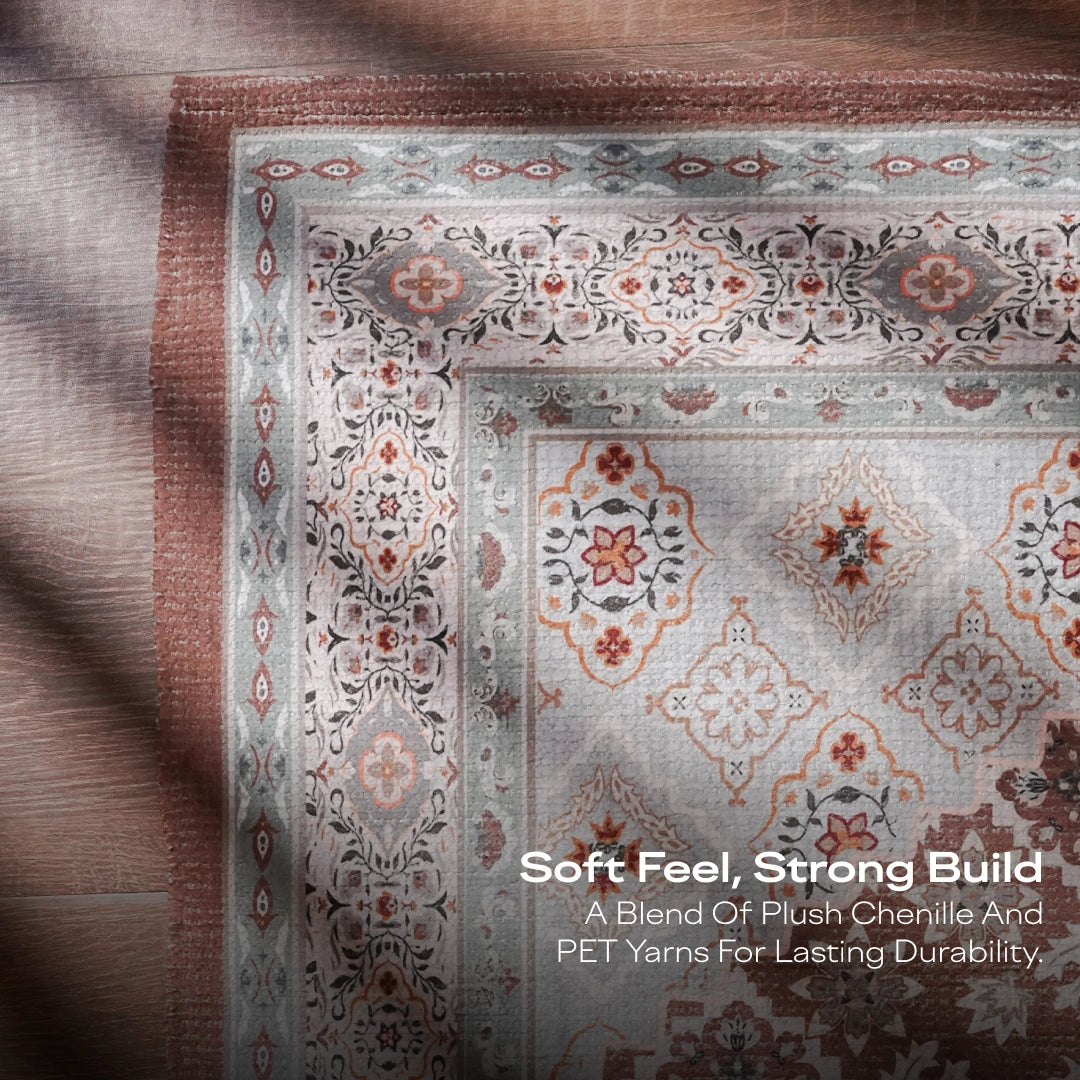 Amber Mosaic Area Rug