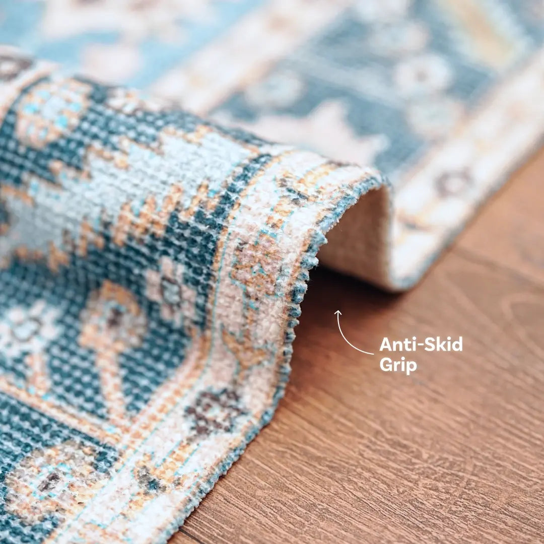 Aqua Garden Area Rug