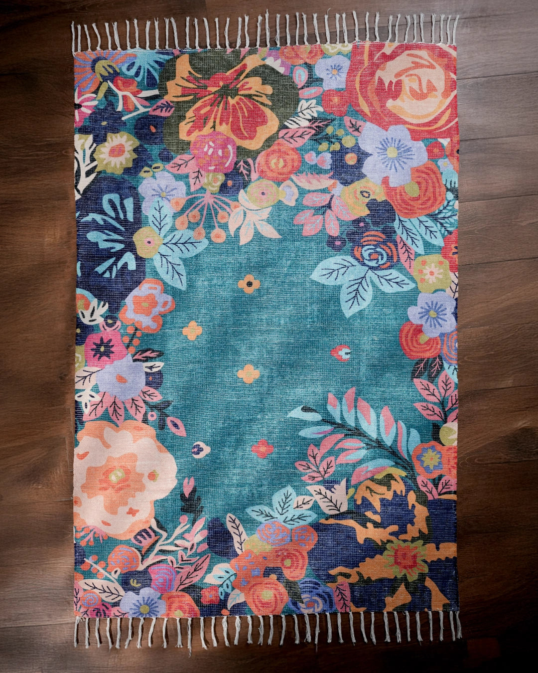 Heritage Floral Area Rug