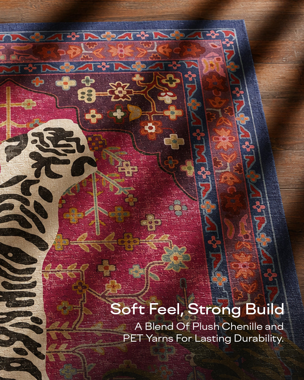 Magenta Bagh Area Rug