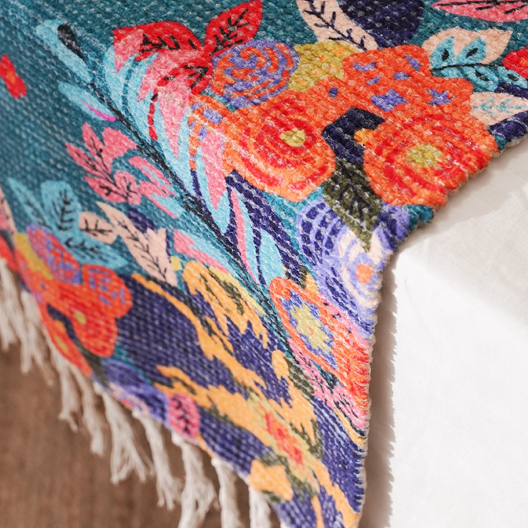 Heritage Floral Table Runner