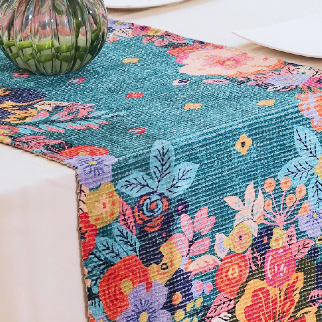 Heritage Floral Table Runner