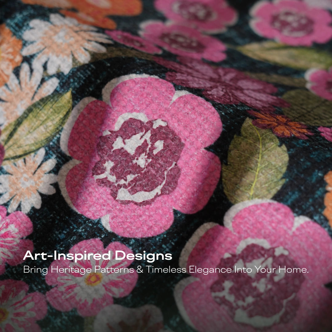 Midnight Spring Area Rug