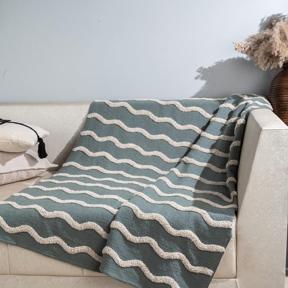 Buy Sea Swirl Throw Blanket Online In India - TROOST | TROOST