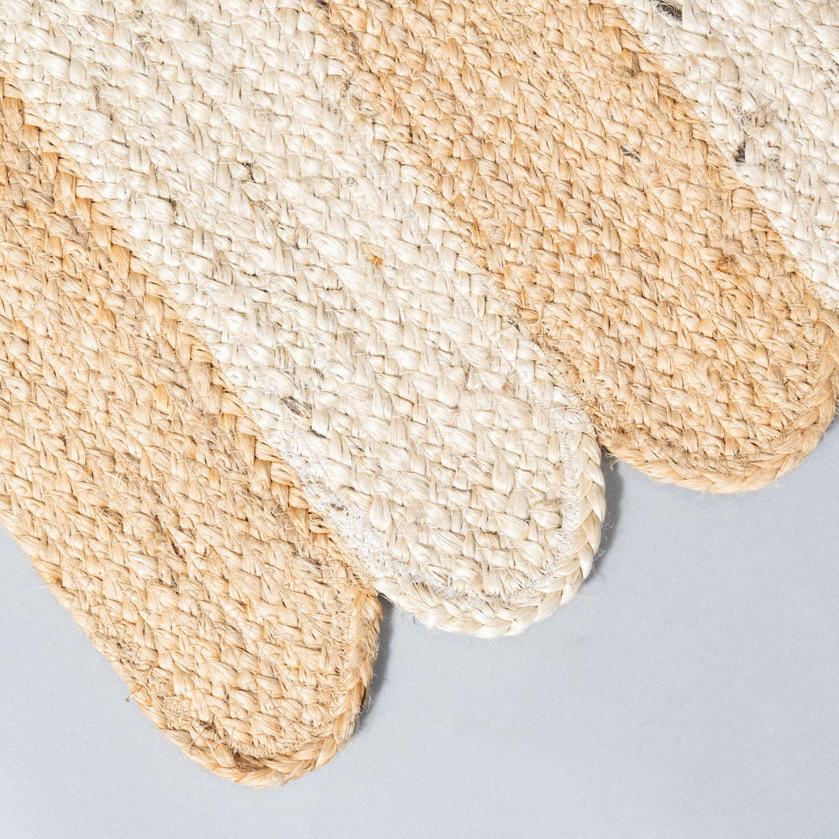 Buy Ivory Seashell Scallop Rug Online in India - TROOST