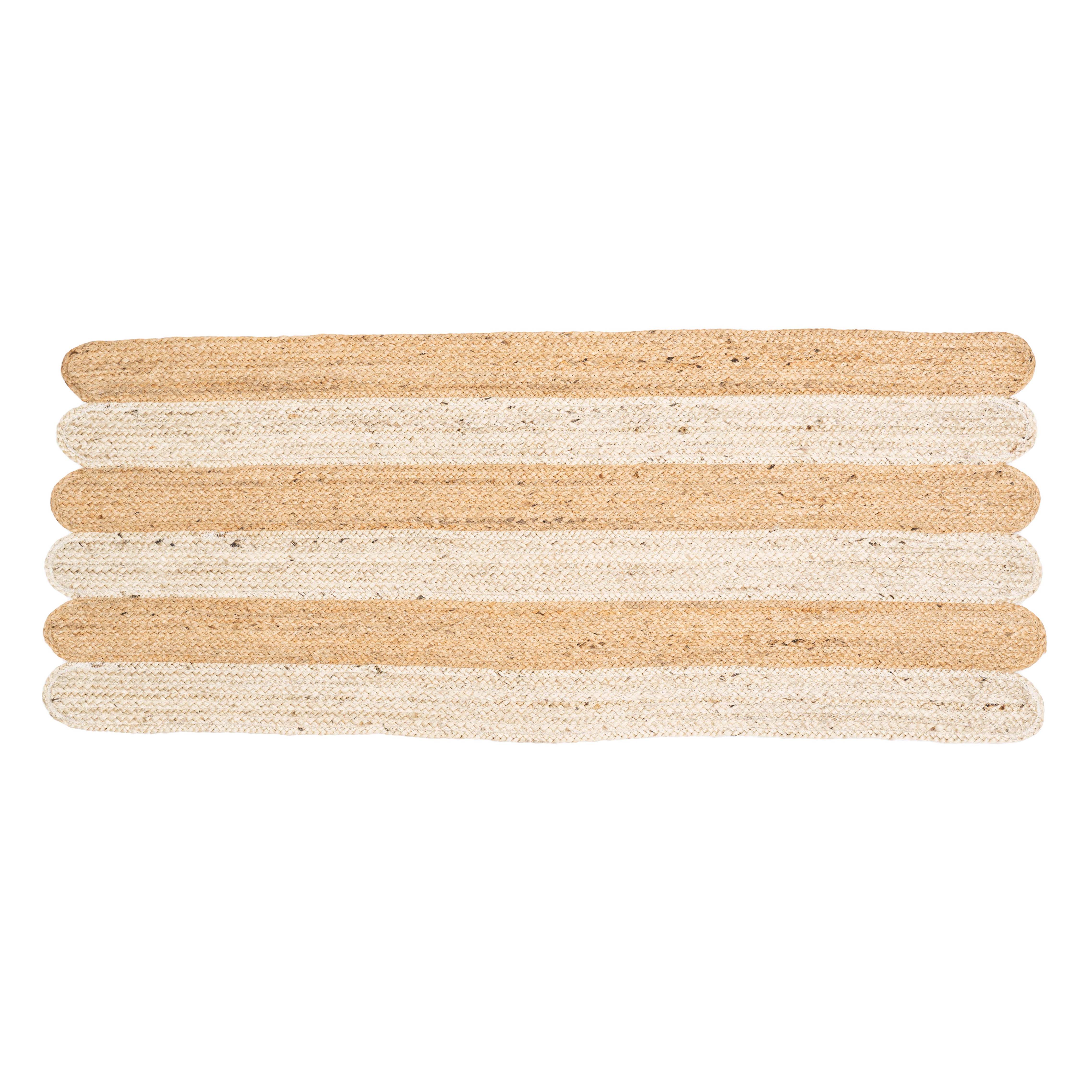 Ivory Seashell Scallop Rug