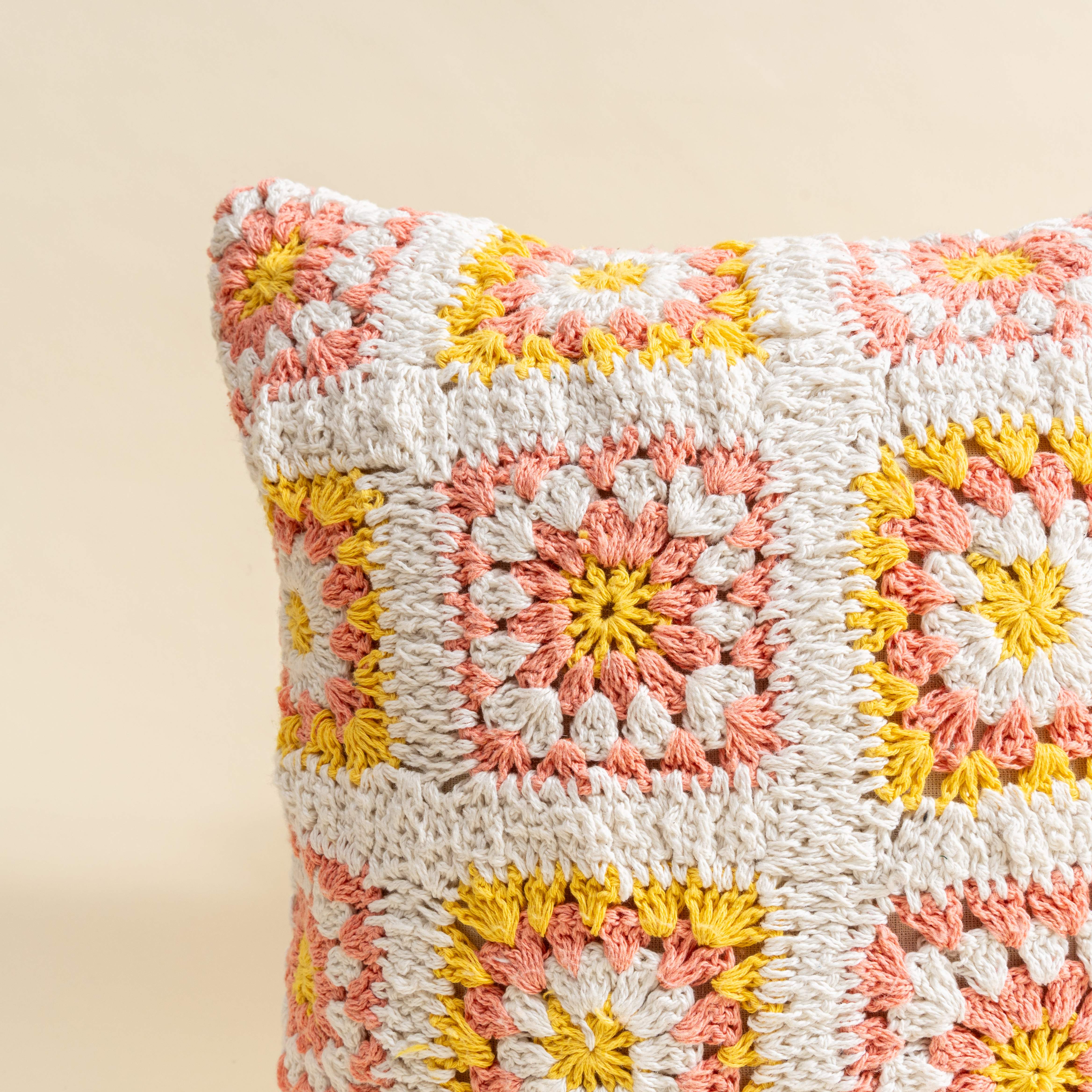 Harvest Crochet Throw Blanket
