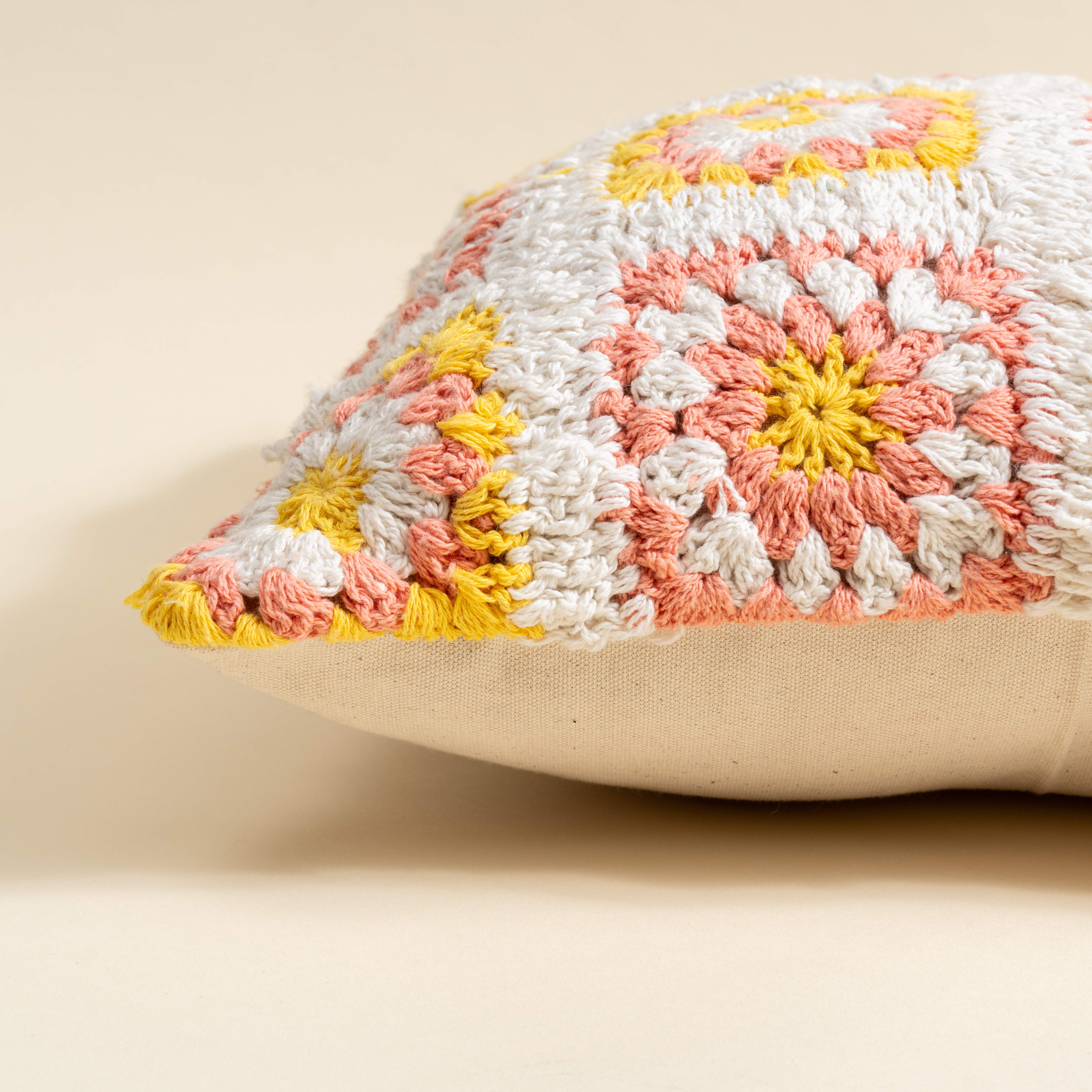 Harvest Crochet Throw Blanket