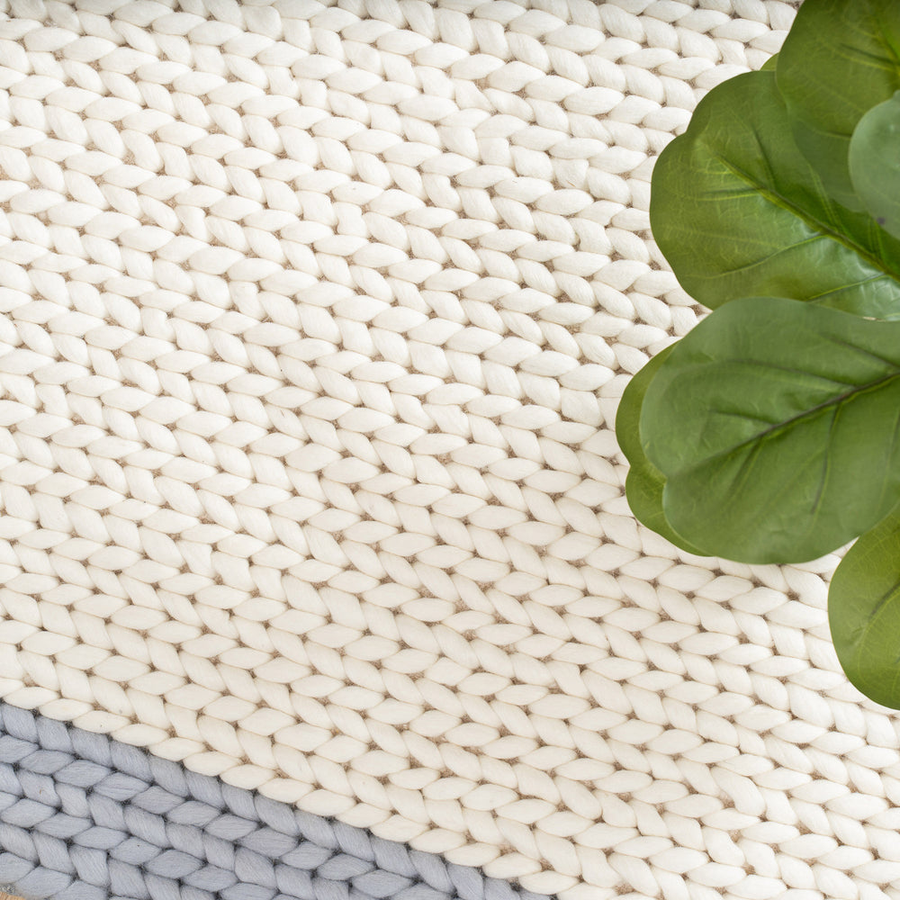 Buy Nordic Cable Chunky Rug Online In India - TROOST | TROOST