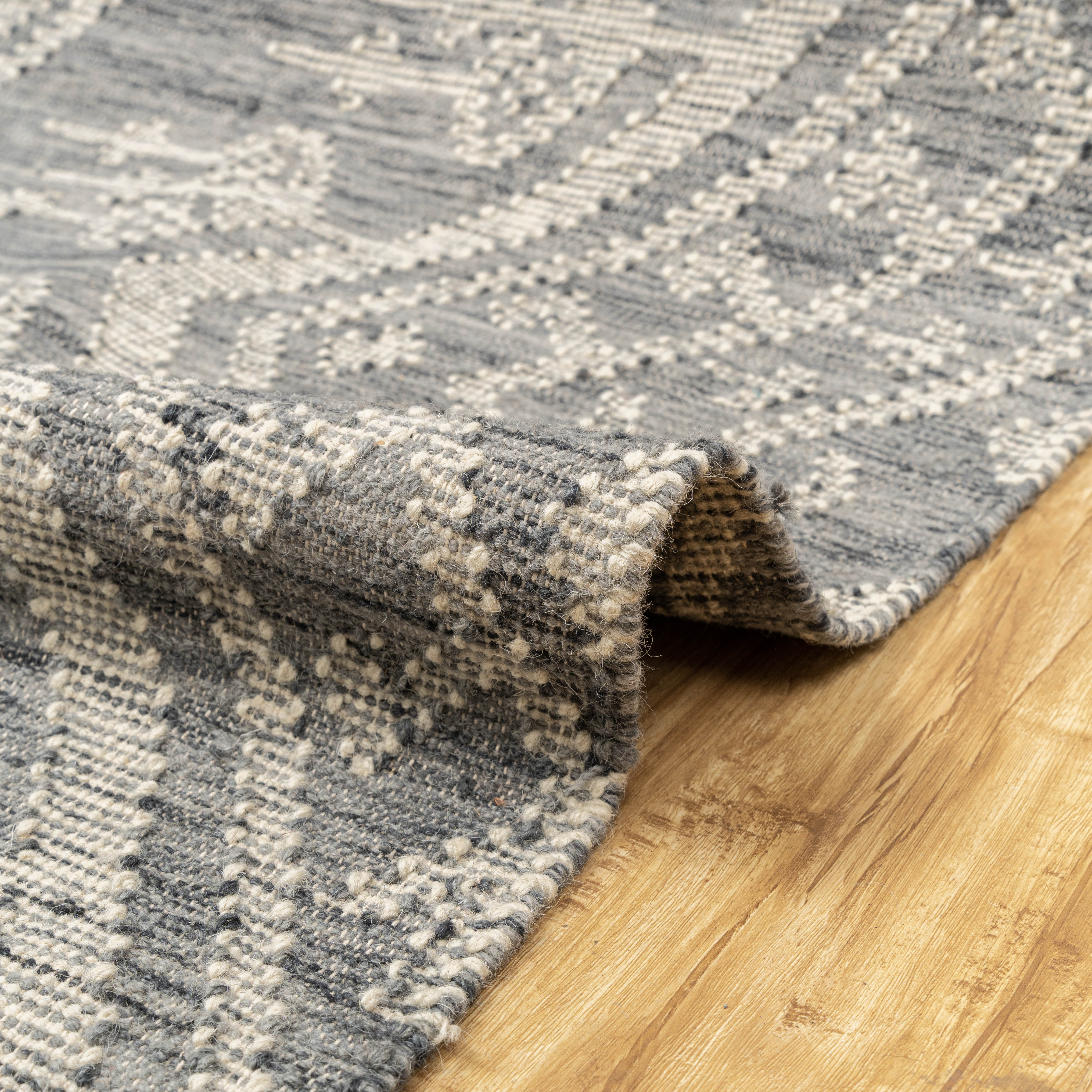 Mira Smoke Loomed Rug