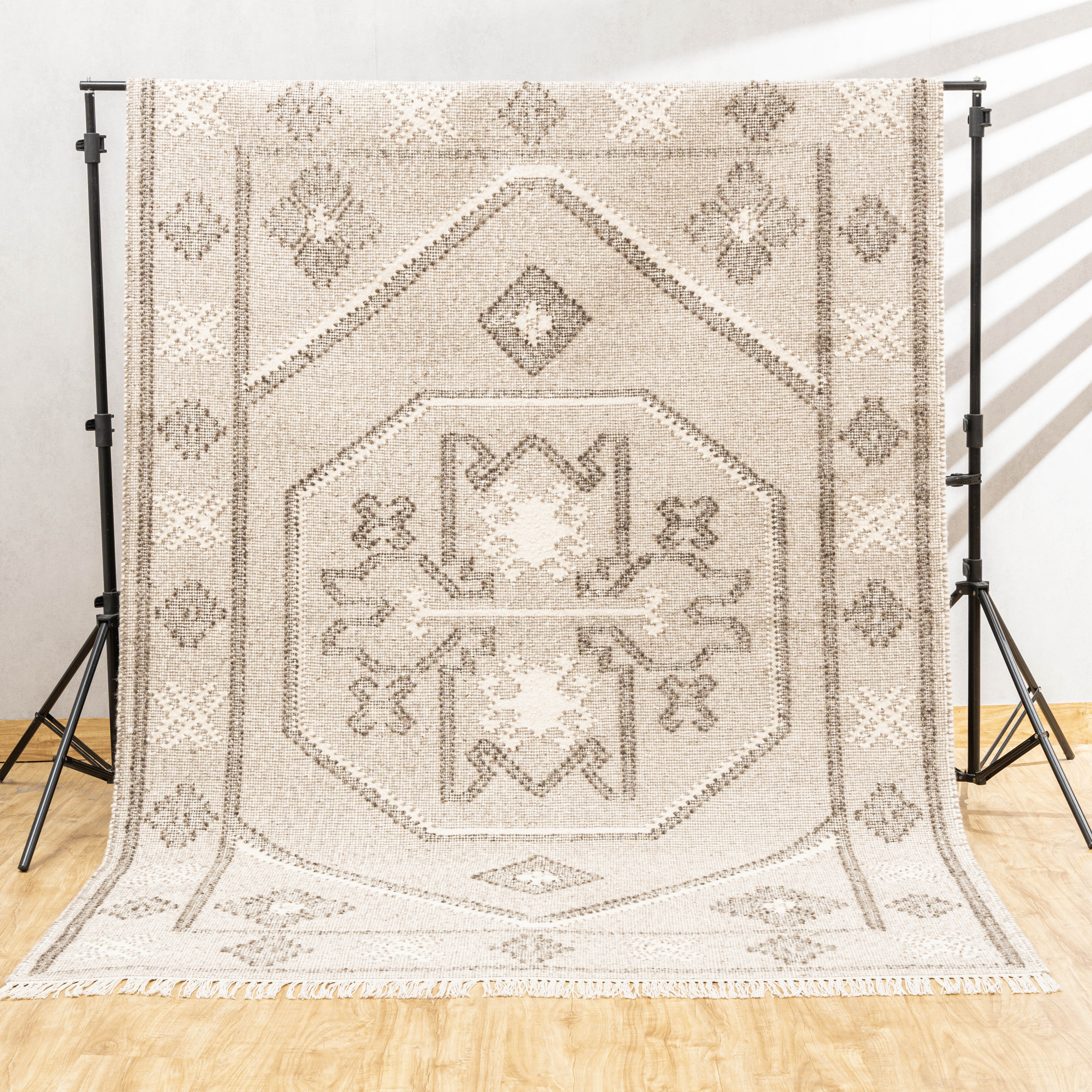 Sienna Mocha Ruffles Rug