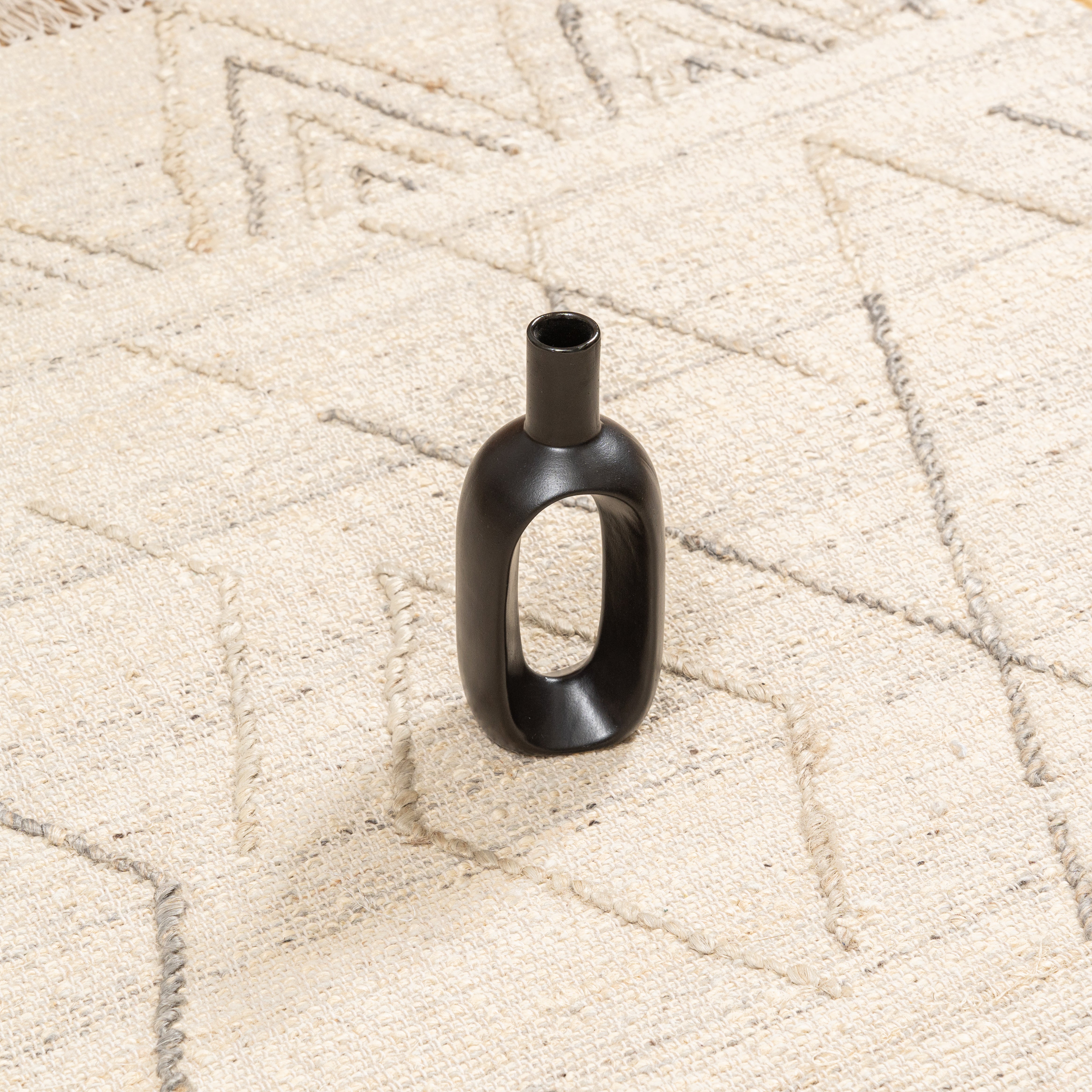 Sand Lena Rhombus Rug