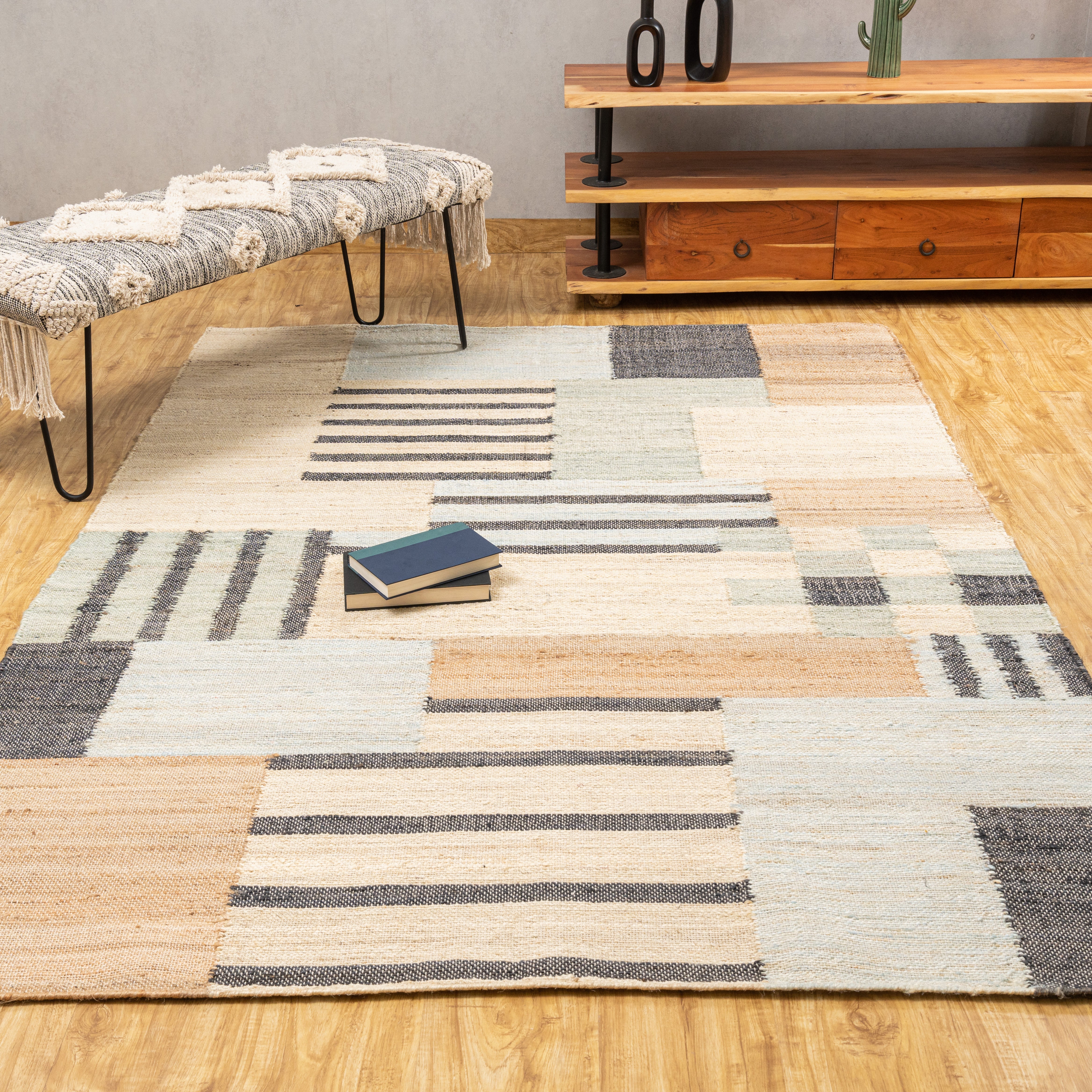 Sapphire Track Woven Rug