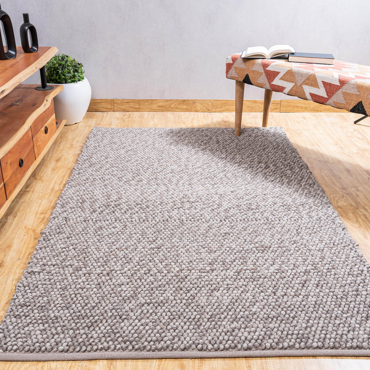 Buy Avery Mahogany Curls Rug Online In India - TROOST | TROOST